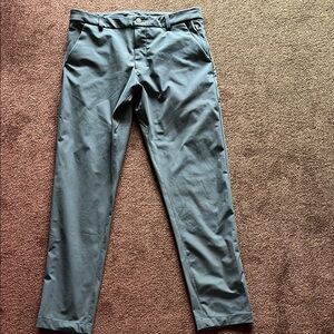 Lululemon Athletica Gray ABC Slim Fit Trousers